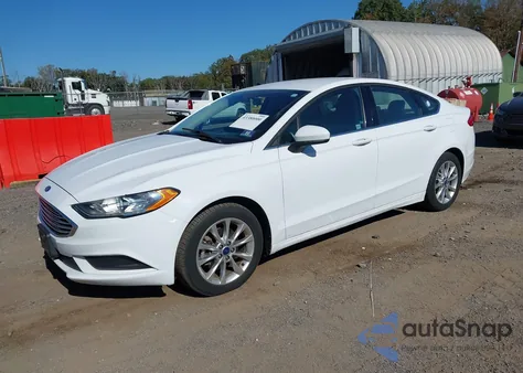 2017 Ford Fusion Se из США, поврежденный, VIN 3FA6P0H75HR102287